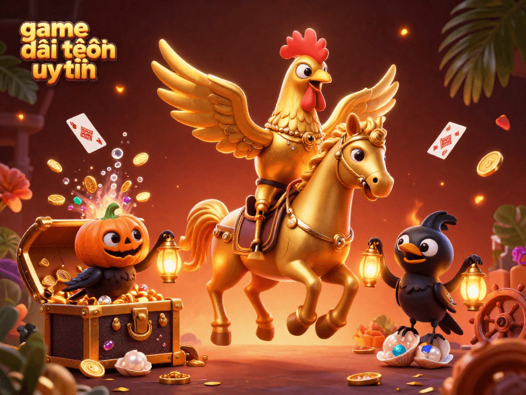 Experience the excitement of game bài đổi thưởng uy tín with captivating character interactions and vibrant casino elements.