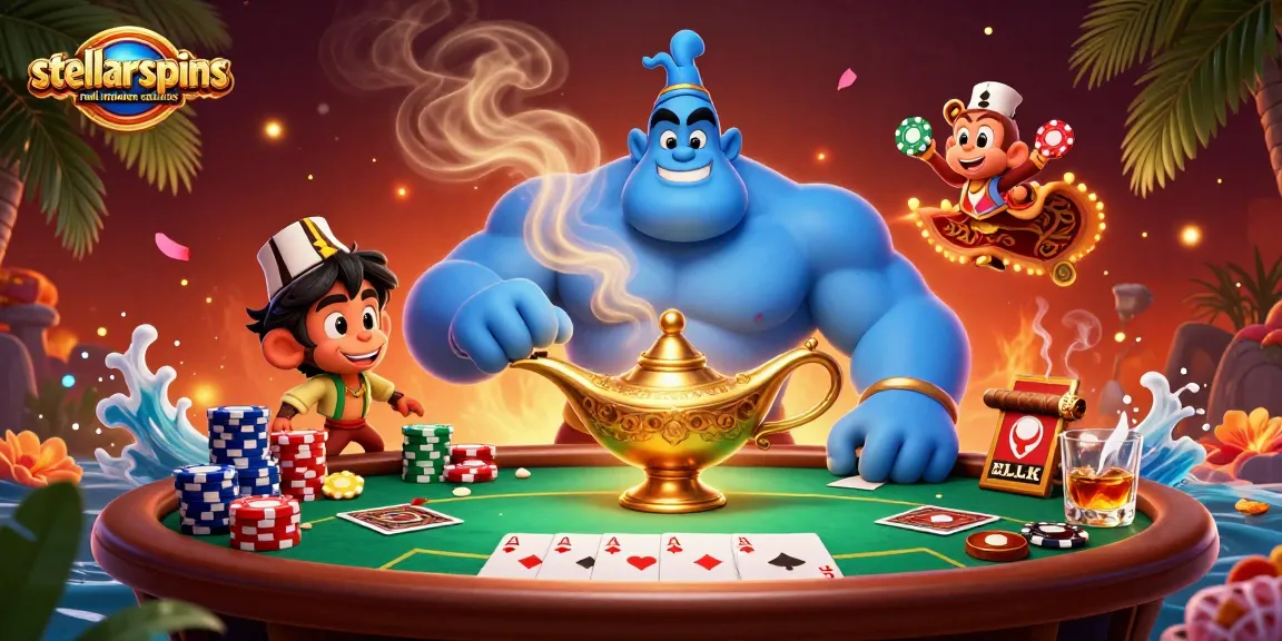 Experience thrilling gameplay at stellarspins real money casinos featuring vibrant 3D casino elements.