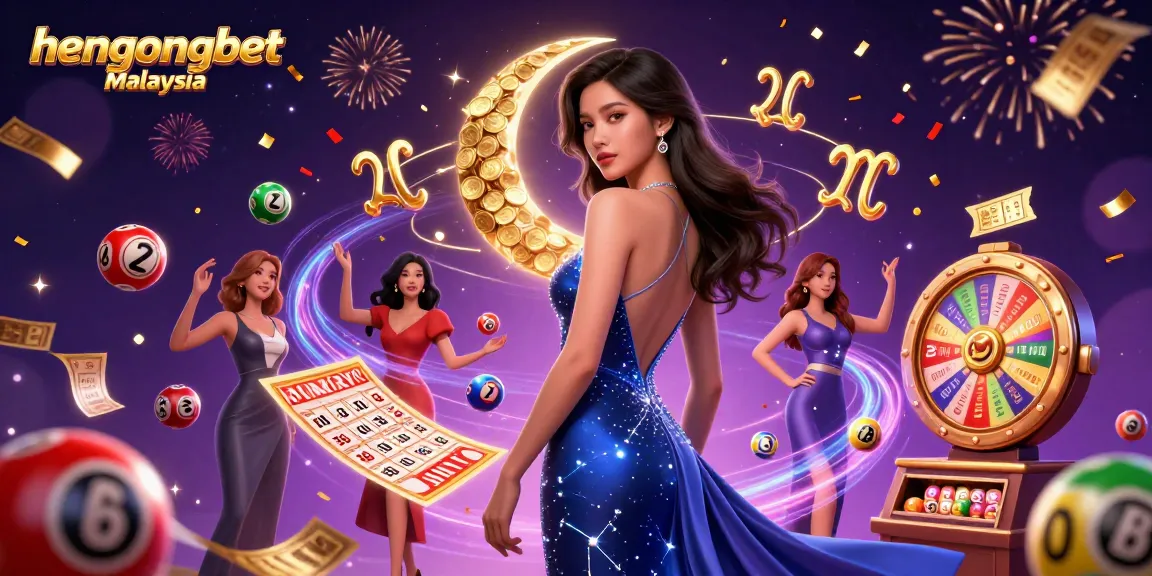 Win big at hengongbet Malaysia with vibrant lottery elements and casino excitement.