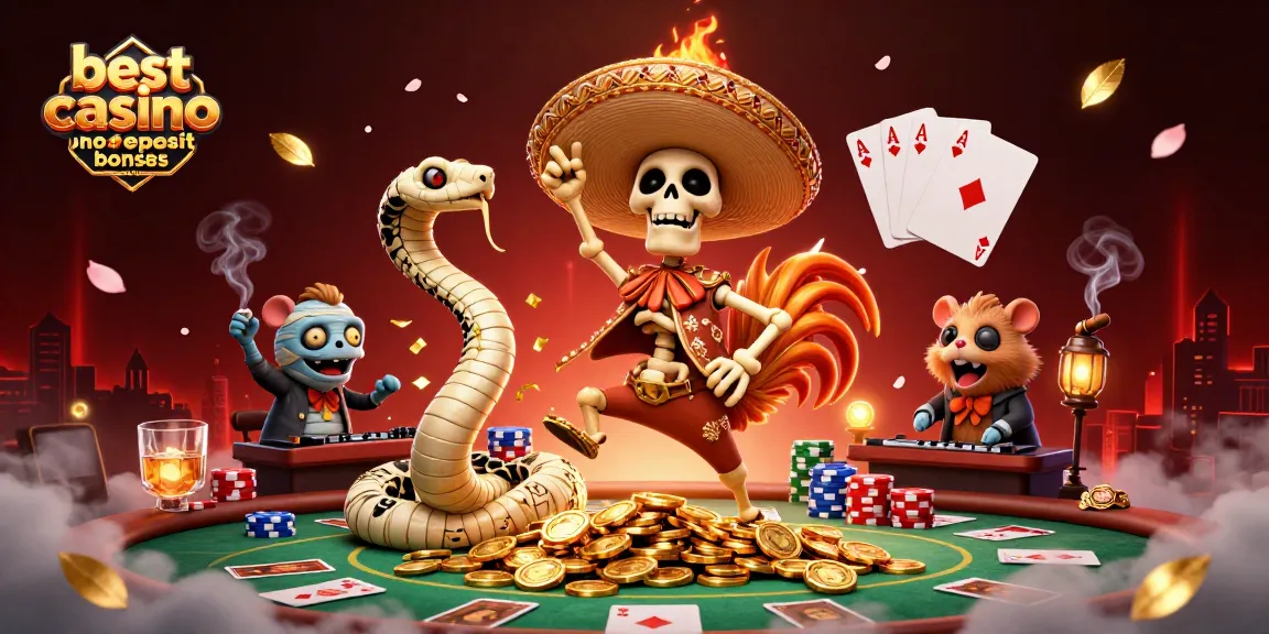 Experience the excitement with best casino no deposit bonuses australia in this vibrant 3D casino scene.