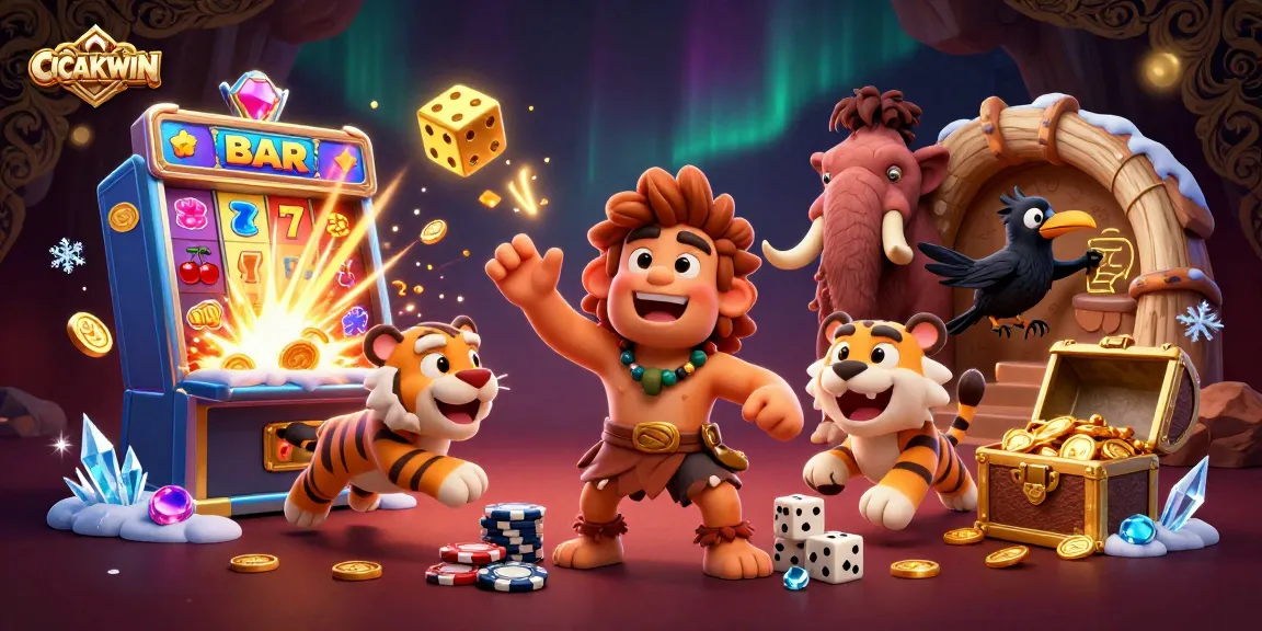Experience thrilling wins at CICAKWIN with a colorful explosion of casino games and excitement.