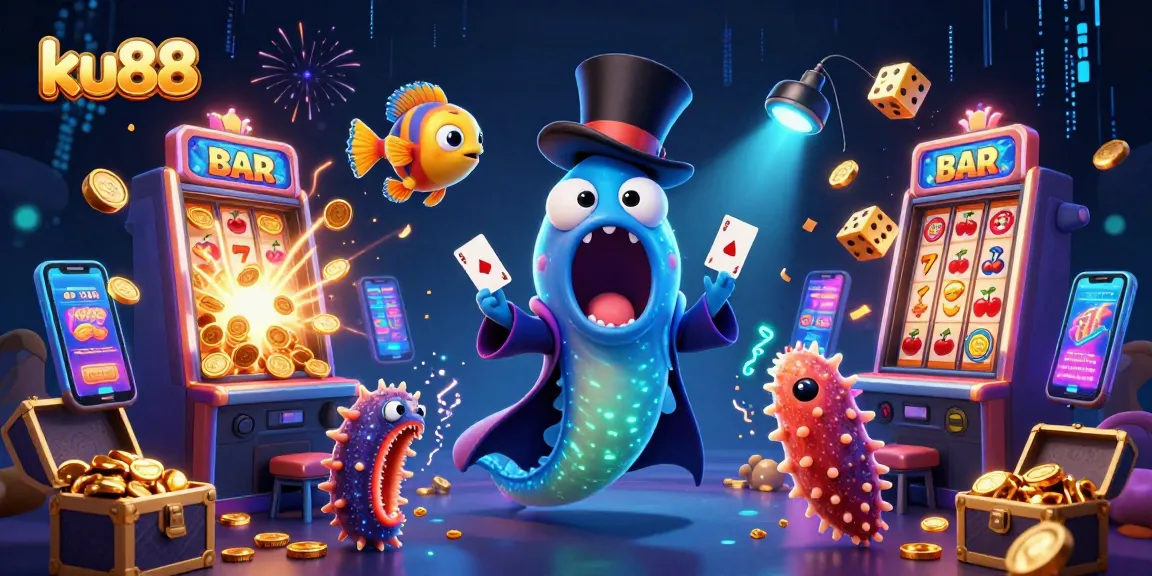 Experience the excitement of ku88 with colorful, dynamic casino action featuring vibrant characters and games.