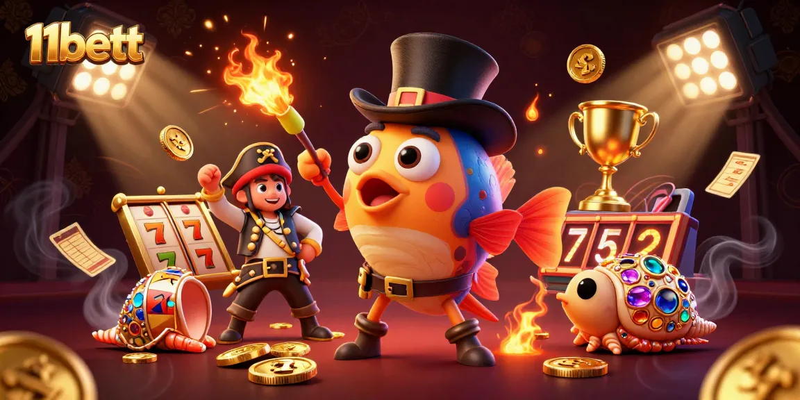 Engage with thrilling games at 11bett featuring sparkling treasures alongside animated characters.