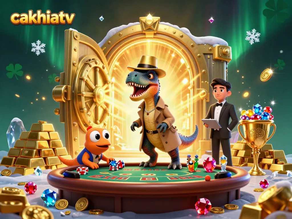 Engage with cakhiatv's vibrant casino scene filled with colorful characters and riches galore.