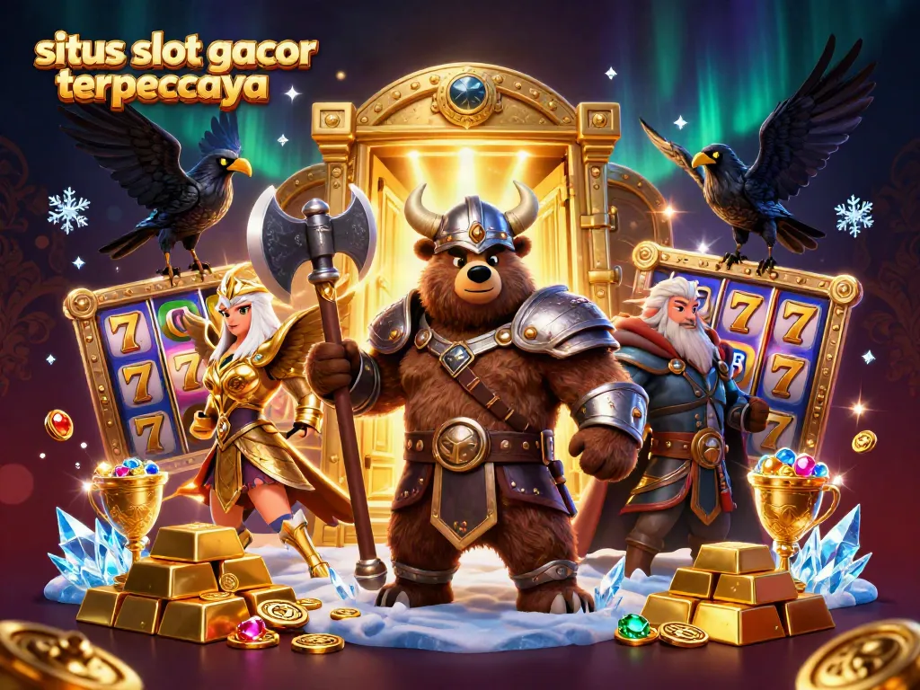 Spin and win with spectacular visuals of situs slot gacor terpercaya in a vibrant casino setting.