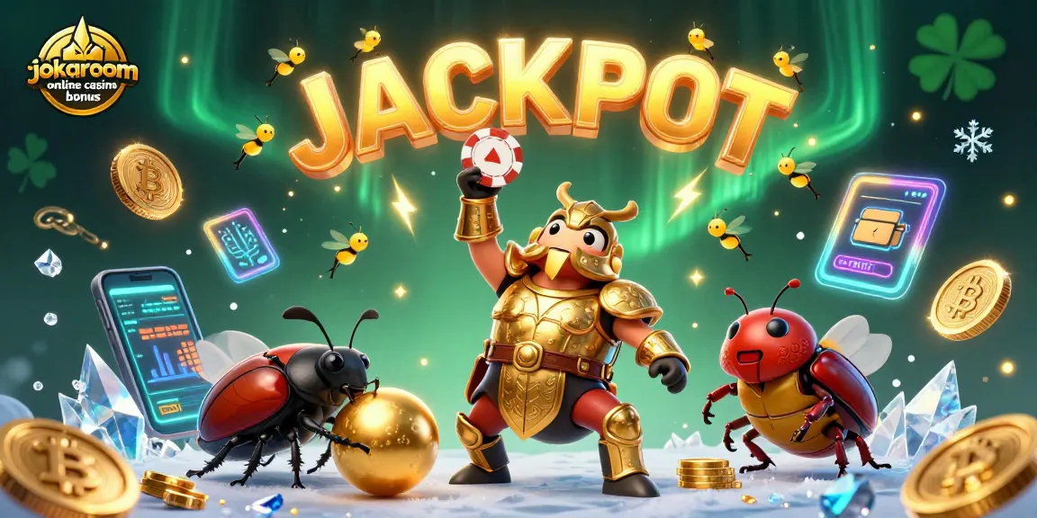 Experience the thrill of the jokaroom online casino bonus with vibrant characters and dynamic gaming elements.
